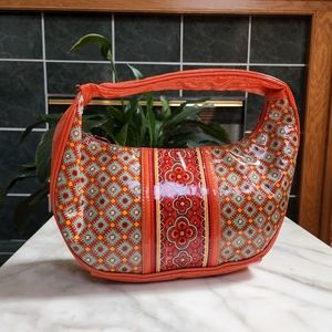 Vera Bradley Frill Patent Leather Y2K  Shoulder Bag